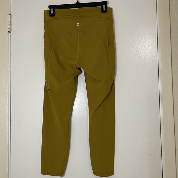 Lululemon Swift high waist side pocket bronze leggings size US 8 - Picture 3 of 4